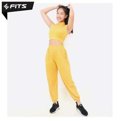 FITS Gaia Baju Sport Bra Shirt and Jogger Set