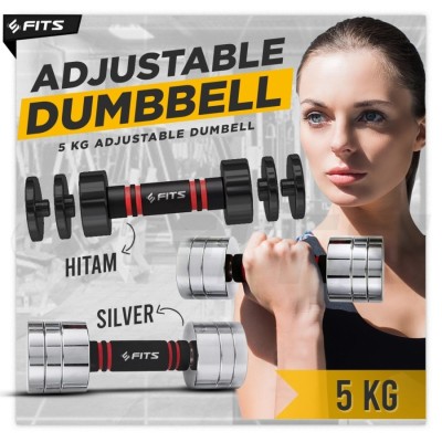 FITS Adjustable Dumbbell 5 kg