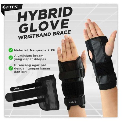  FITS Hybrid Glove Wristband Brace