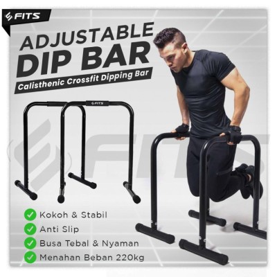 FITS Adjustable Dip Dips Bar